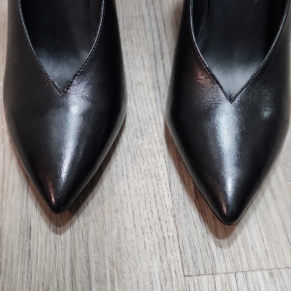 ALLSAINTS Xerxes  Black Block Heels - Picture 4 of 10